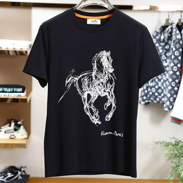 【大特価】エルメス カプセルスポーツ カットソーＴシャツ パロディ 2色 erx06650